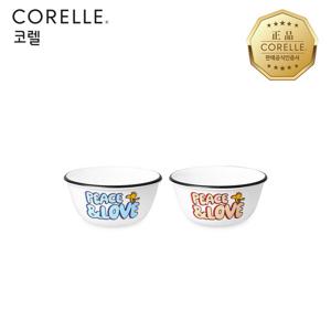 코렐 피너츠 75주년 에디션 미니볼 2P(블루1레드1)