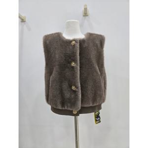 [나인스텝]골드버튼퍼조끼  N25NJ5434CH_JJ