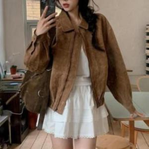 여성 집업 키치무드 탱크 세무 자켓