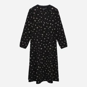 [써스데이아일랜드]플라워 핀턱 기모 티어드 원피스 T258MOP247W