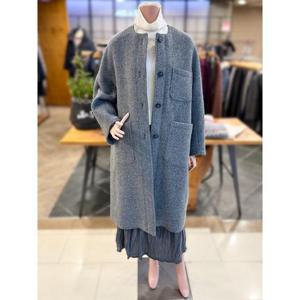 올앤선드리 세이브존01 라운드 오버핏 코트 A5WAH820