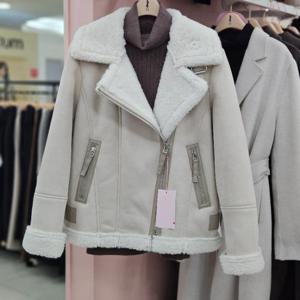 숲 DP01 인조무스탕라이드자켓 SBBMU90