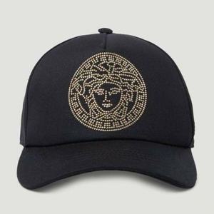 VERSACE 베르사체 STUDDED MEDUSA BASEBALL CAP (1001590 1A07874 2B150) (스터드 메두사 볼캡)
