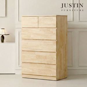 [저스틴퍼니처]포레노 러버우드 원목 5단 서랍장(800)