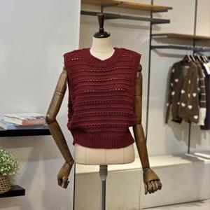 [반에이크]VB5YKVM306Z_미엘 니트 조끼