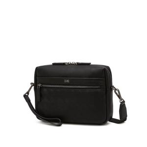 [닥스ACC]블랙 로고장식 소가죽 클러치겸 크로스백 DBBA6E267