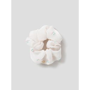 (356196AM10) [에잇세컨즈] 오간자 플라워 스크런치  아이보리