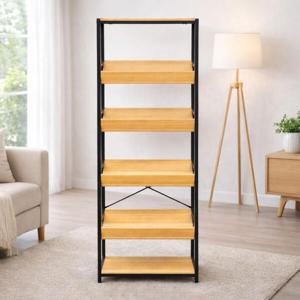 아트박스/가구느낌 가드책장 6단 600 철제 책꽂이 인테리어