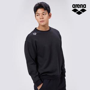 [아레나]아레나스포츠 유니 기획 베이직 맨투맨 S3FC1PO41BLK