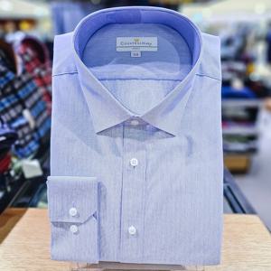 [카운테스마라] 슬림핏 핀 스트라이프 남방 긴팔 와이셔츠 CDH3P51001N0