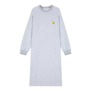 [뱅뱅]여성 오버핏 래글런 롱 스판 원피스 (CTM143)