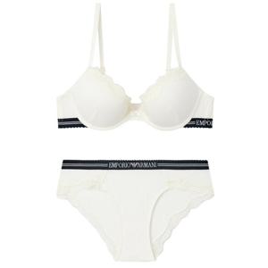 [엠포리오 아르마니 언더웨어]립 내추럴 푸쉬업 브라팬티세트(0826185515-11507)