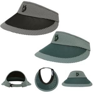 [벤제프][벤제프골프]잔체크 여성 썬캡 BR0MWGC506