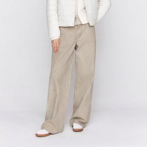 [지오다노]우먼 05416535 루즈핏 와이드 면 데님 여자 청바지 416535