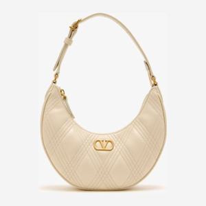 발렌티노 미니 크레센트 퀼티드 숄더백 7W2P0AS3MIC REN