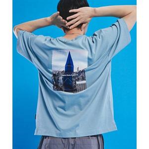 내셔널지오그래픽 NATIONALGEOGRAPHIC N232UTS230 어반시티 그래픽 세미 오버핏 반팔 티셔츠 G MINT N232UTS230344 328412