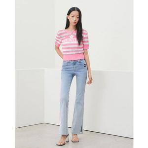 [에고이스트] ER3DP761 밑단 맞트임 그라데이션 데님팬츠 (25년 가을)