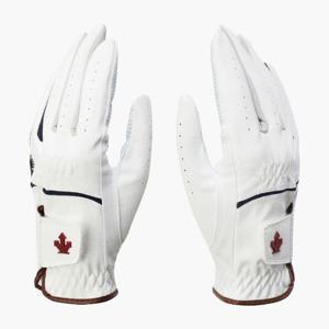 데상트골프장갑 VQA DR12WFGL25-BWTG 여성 360 논슬립 양손 장갑 / Bright White