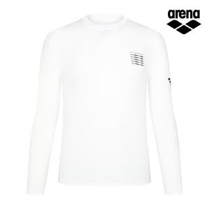아레나공식 다이나믹 레저 래쉬가드 A3BM1PR51WHT