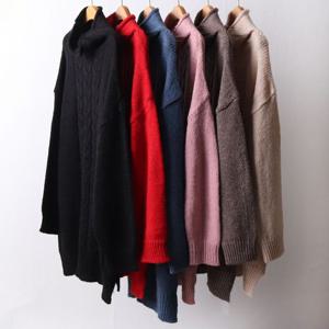 나야홍 / 빅사이즈티 F806L601 알파카폴라롱니트티 RM