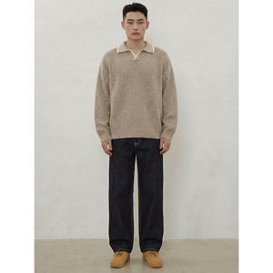 [해리슨][해리슨] 논페이드 밴딩 와이드 데님 팬츠 BA-1020 SANF