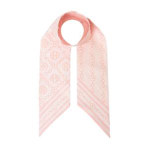 토리버치 T 모노그램 플로럴 실크 스카프 183194 650