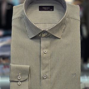 [바찌]긴팔 써커 슬림핏 셔츠 VD1P1PS530B0