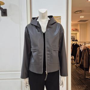 [앤클라인]후드집업가죽쟈켓AX3I1LG0020-97-BP