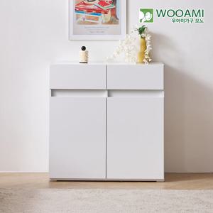 우아미가구 모노 마그니 수납장 서랍 거실 다용도 슬림 미니 틈새 800