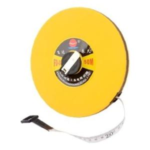 다용도 원형 화이바 줄자 50M