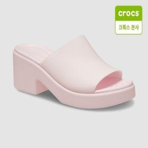 [크록스] 우먼 브루클린 프로스티드 슬라이드 힐 210981-6ZW