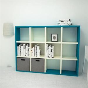 아트박스/큐빅스 장식장책장 4-3 (파티션) 큐빅스1P