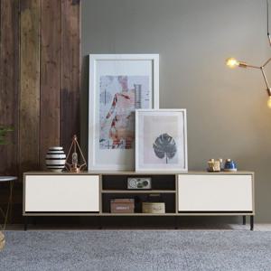 네시스 도브 투톤거실장 1500C KCN053C (착불)