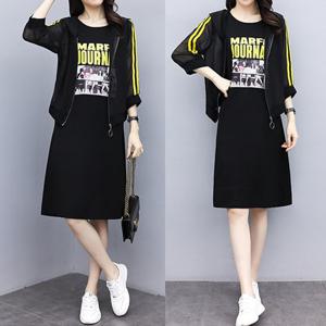 [유니제이] [SET]민소매 원피스+시스루 후드집업 U0GST2761