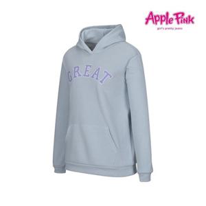 [애플핑크][애플핑크] 레터링 베이직 후드티 (APK8O603GSQ)