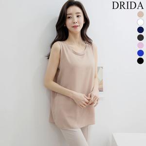 [드리다] 데일리 쉬폰 정장 빅사이즈 나시 40-50대 엄마옷 중년