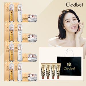끌레드벨 럭셔리골드 풀기초세트(스킨+로션+크림) 4set + 아이크림세트