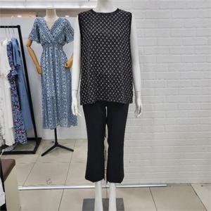 [해리앤]해리앤 DP01 민소매 쉬폰 나시 블라우스 HOSP7807 (8763