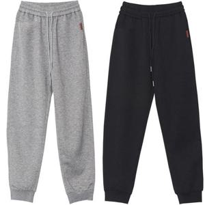 여성용 데일리 시보리 팬츠 캐주얼 트레이닝 바지