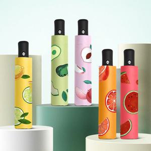 후르츠 과일 3단 전자동우산 암막우산 양산겸용