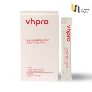 비타민하우스 글루타민 아르기닌 6000 14포 1박스