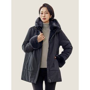 [마담엘레강스][마담엘레강스] 스칼렛 퍼 코트 K234CT03