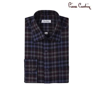 [피에르가르뎅] 와인 멀티 체크 노말핏 셔츠 PKDS4912