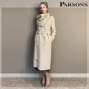 [파슨스] [Closer] Cashmere Muffler Coat (PW3PACO01)
