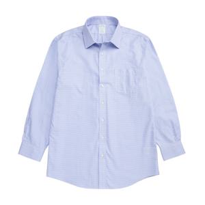 BB_슬림핏 논아이론 에인즐리 트윌 타탄 드레스셔츠 (블루) (BBTSMF0862MES)