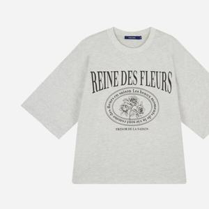 [클라이드앤]여성 레터링 반팔티 FOB TS715FA