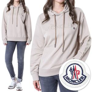 몽클레어 자수타이포 여성 후드티/8G00016 89A1K 20J