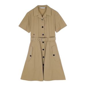 [엘러브] 디올 벨트 드레스 34 베이지 4ET1437