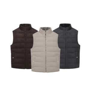 [에디션앤드지]가을/겨울 신상 3종 고급 스웨이드 패딩 베스트 조끼 KSH4VP1901 GB7777