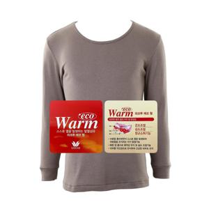 따뜻함을 유지하는 자가 발열 에쿠스 남자 내의 내복 상의 WMV7194C